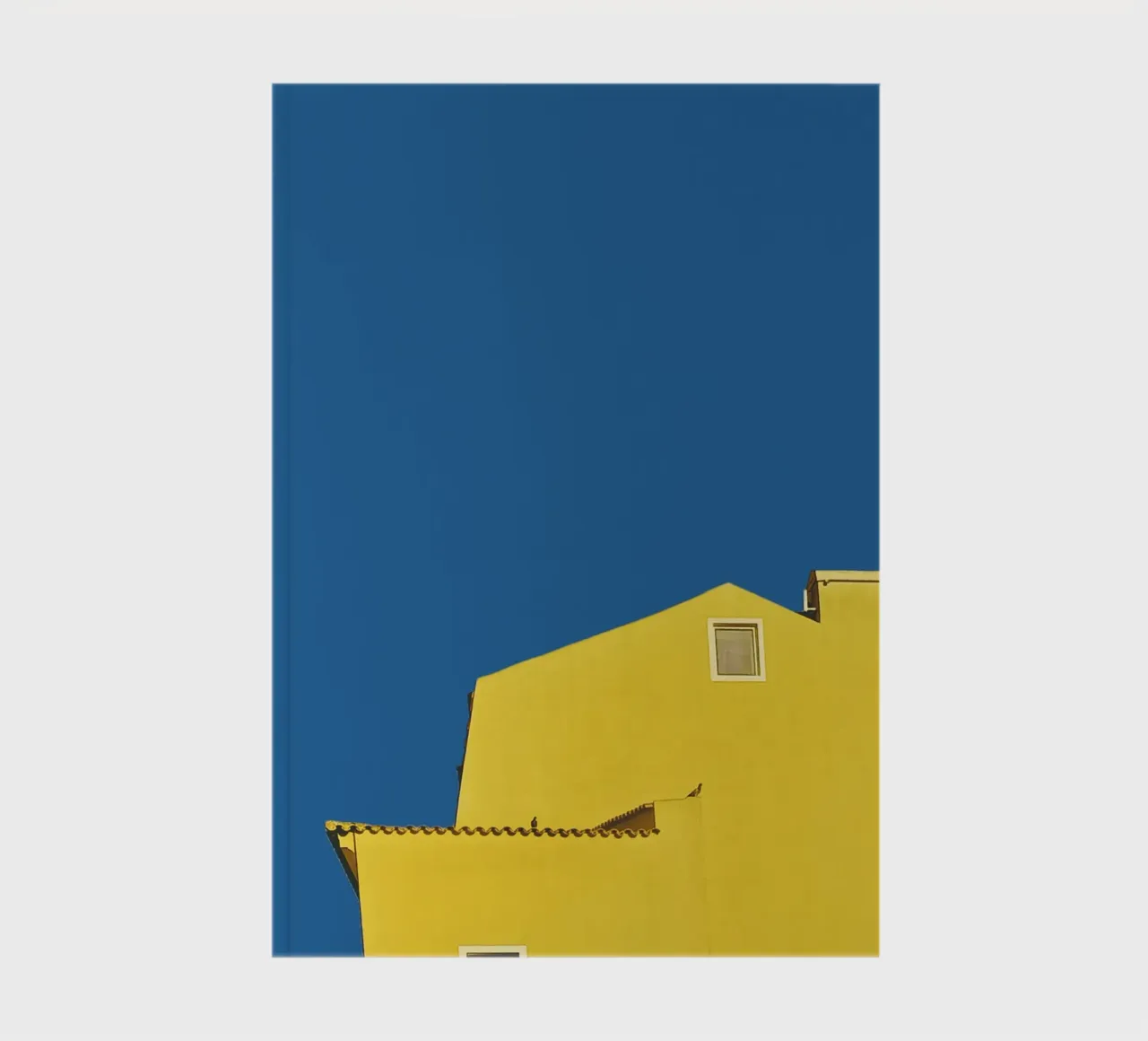 Minimal Architecture - Yellow notebook by KISSA STUDIO