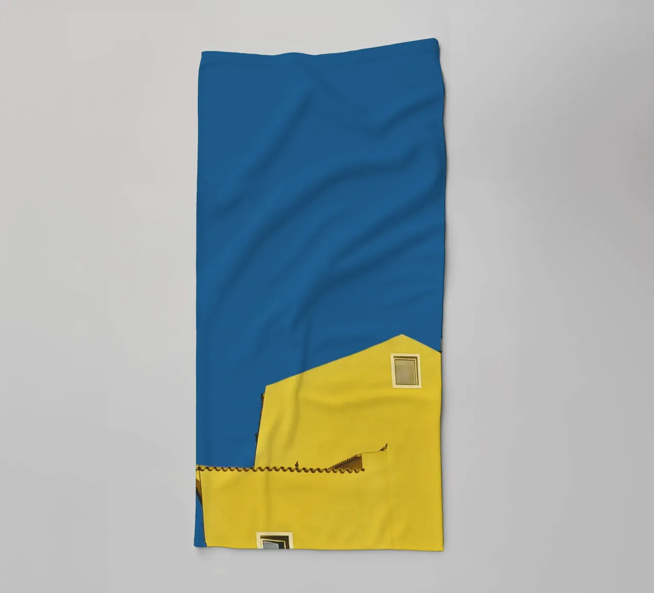 Minimal Architecture - Yellow towel by KISSA STUDIO