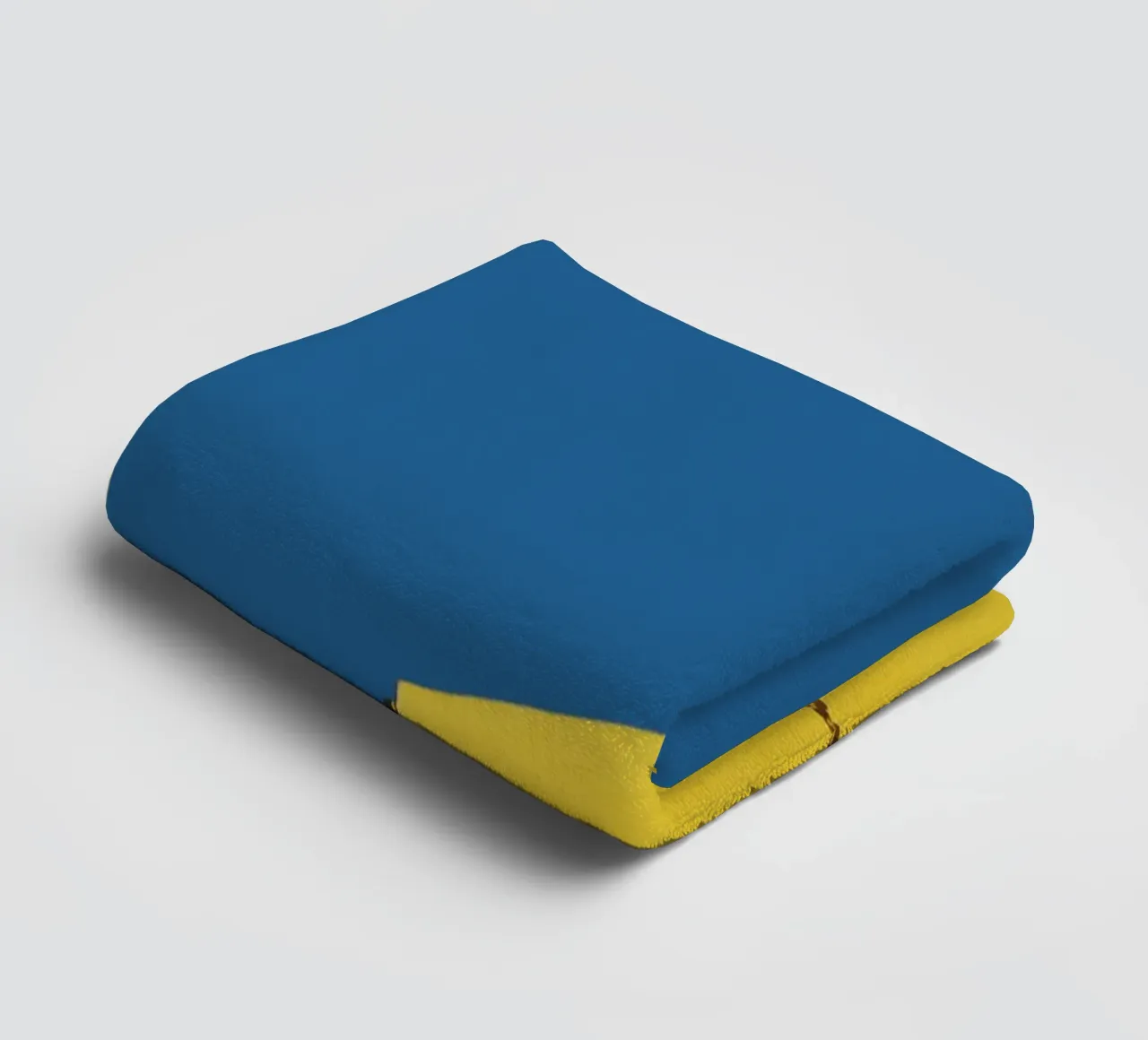 Architecture minimale - Jaune serviette de bain de KISSA STUDIO