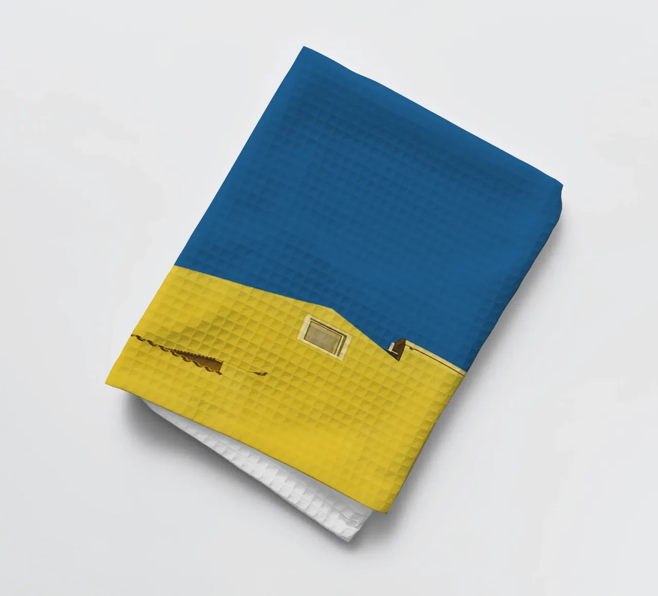 Architecture minimale - Jaune torchon de KISSA STUDIO