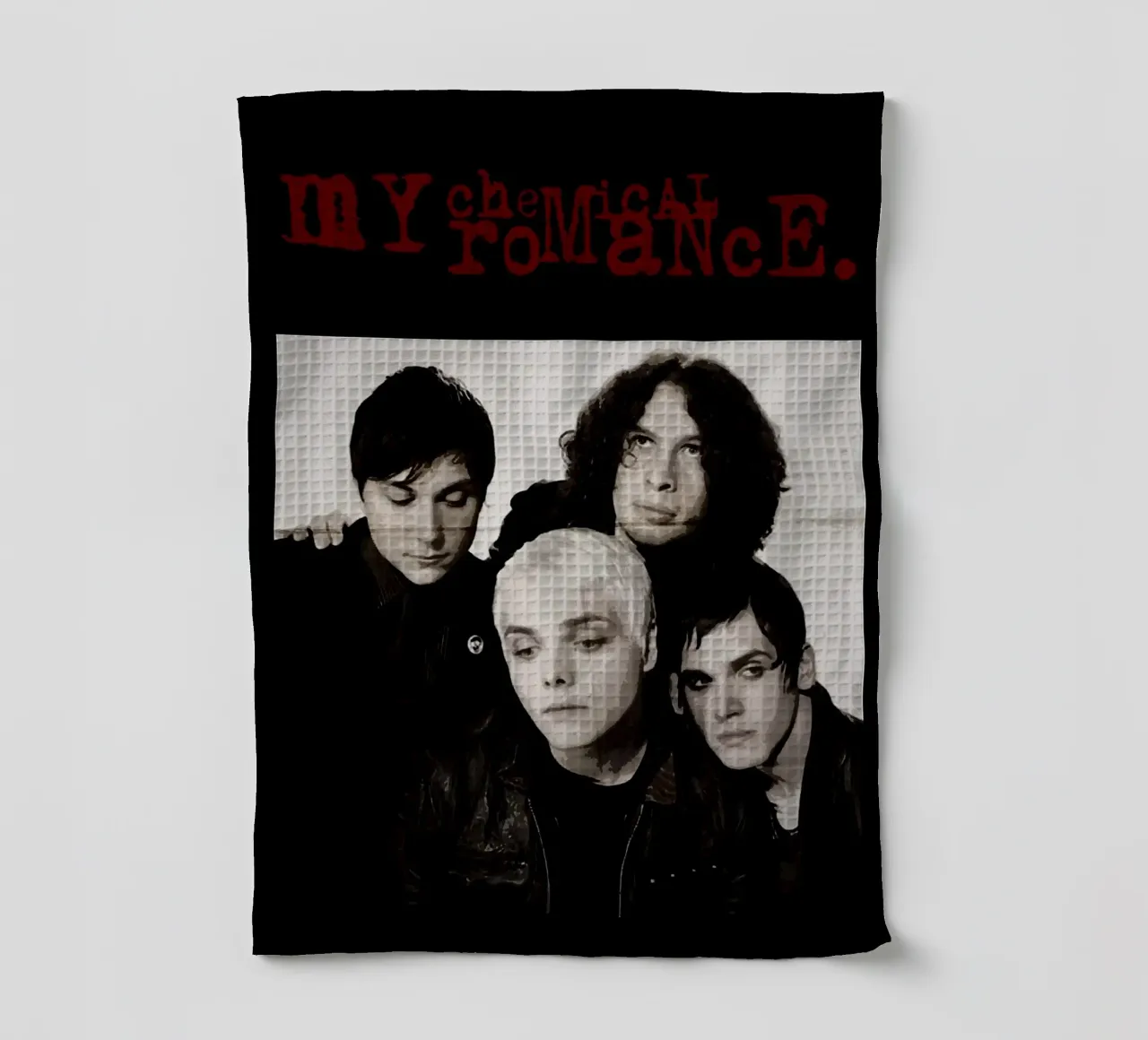 My Chemical Romance band tea towel by vanhesling