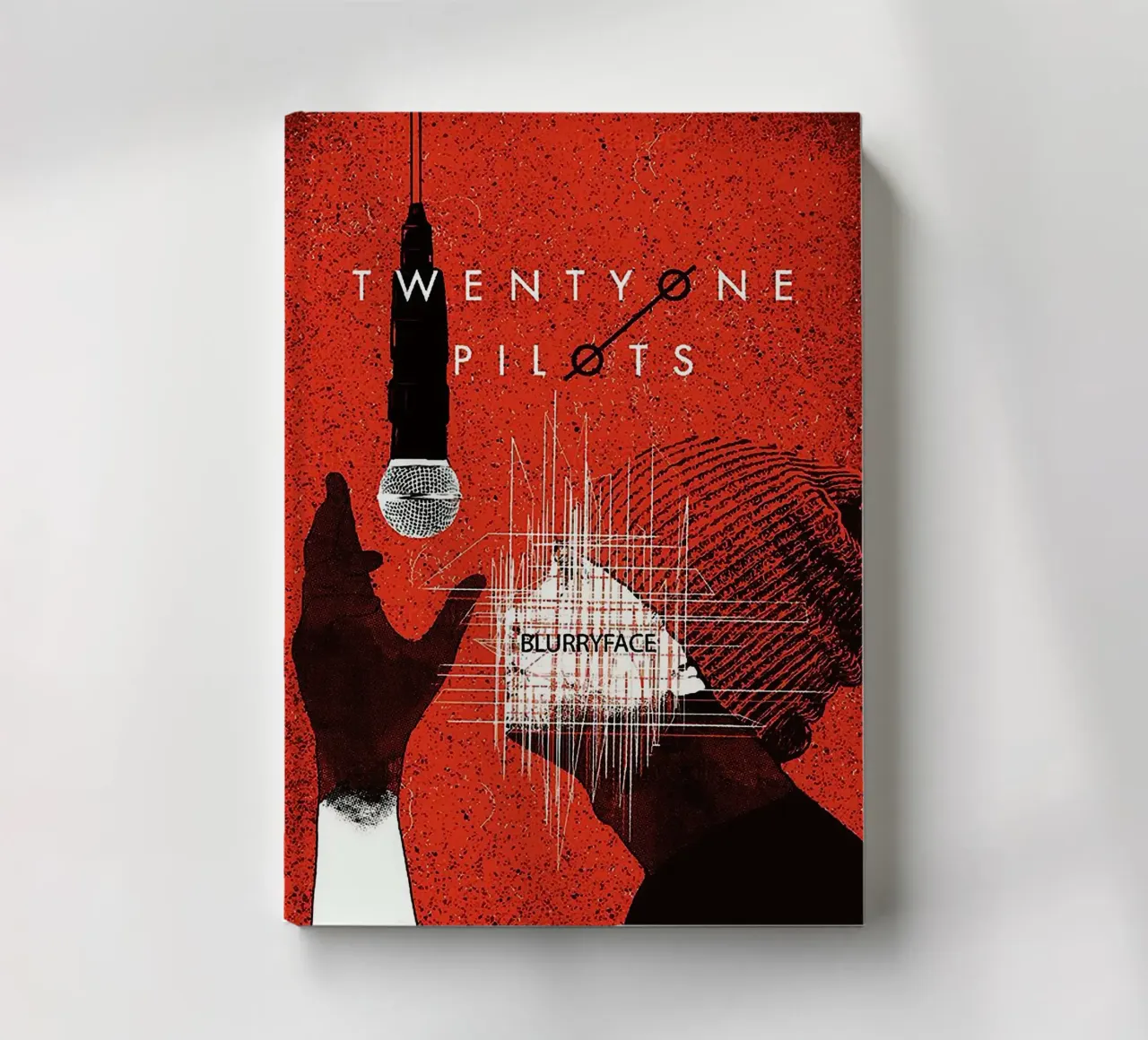 Le groupe Twenty One Pilots carnet de notes de vanhesling