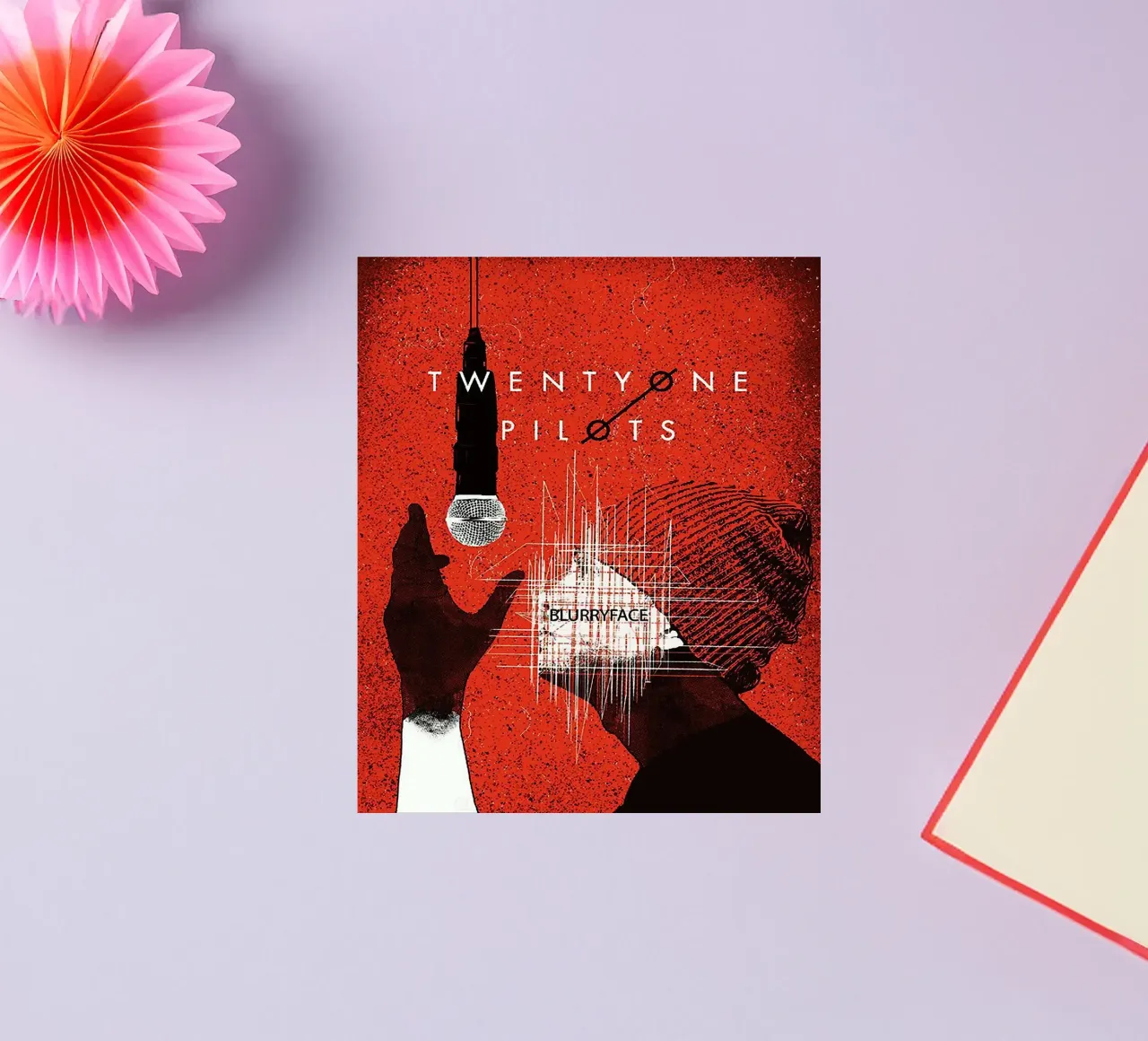 Le groupe Twenty One Pilots autocollant de vanhesling