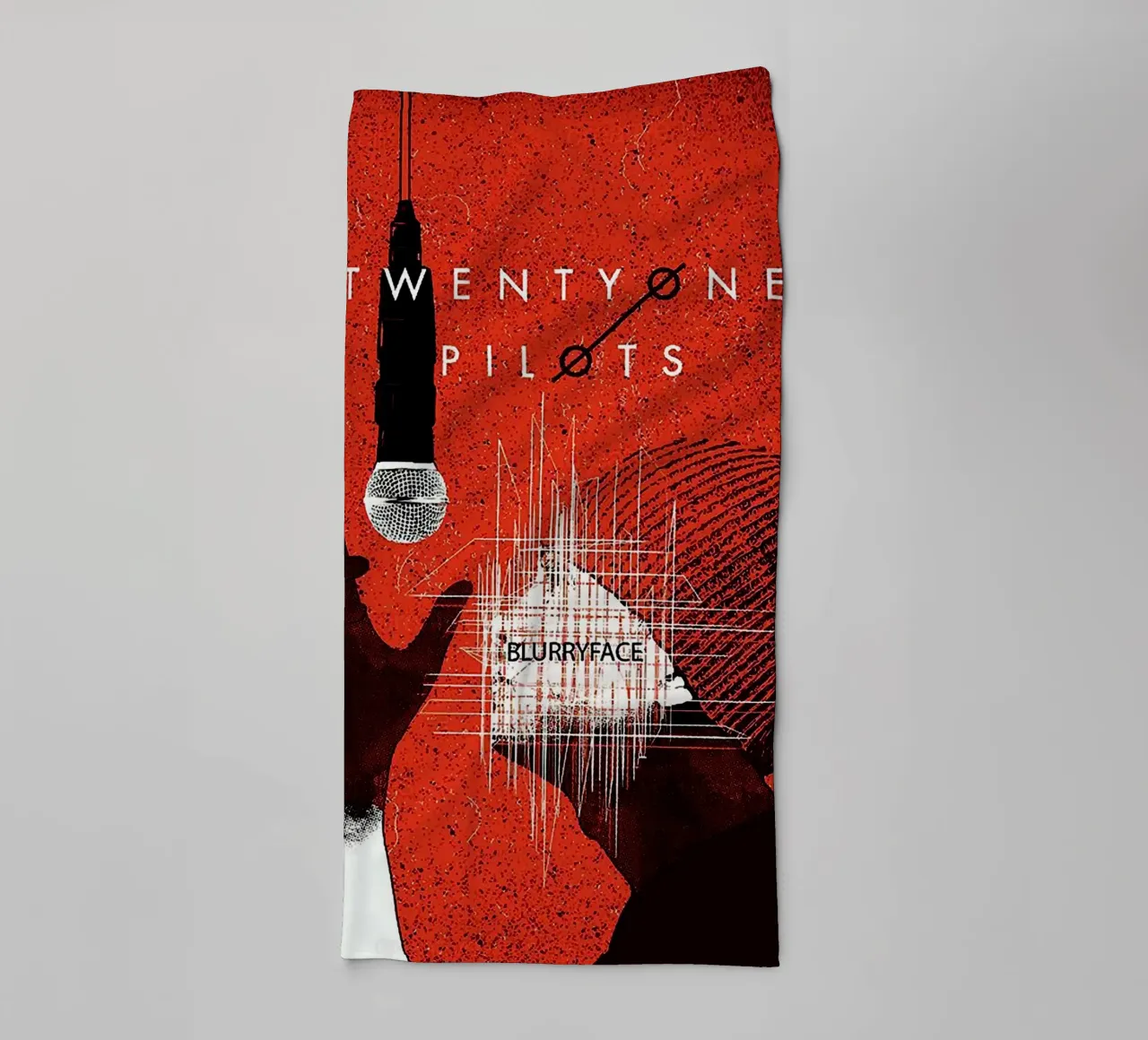 Le groupe Twenty One Pilots serviette de bain de vanhesling