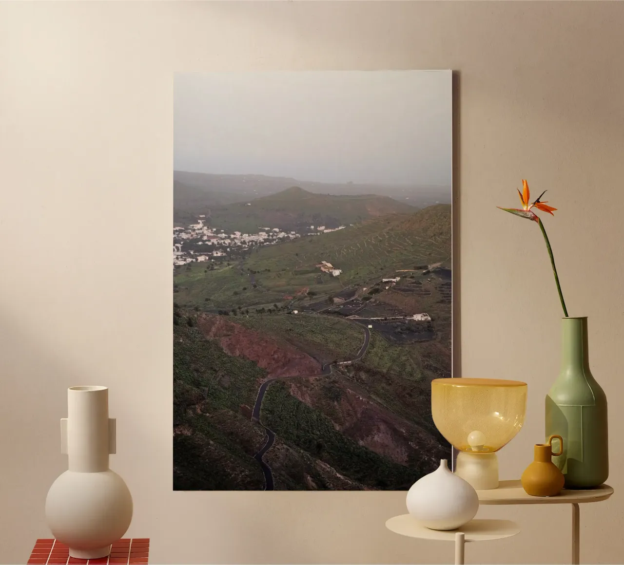The Winding Way Home canvas met Baklijst van zenitt
