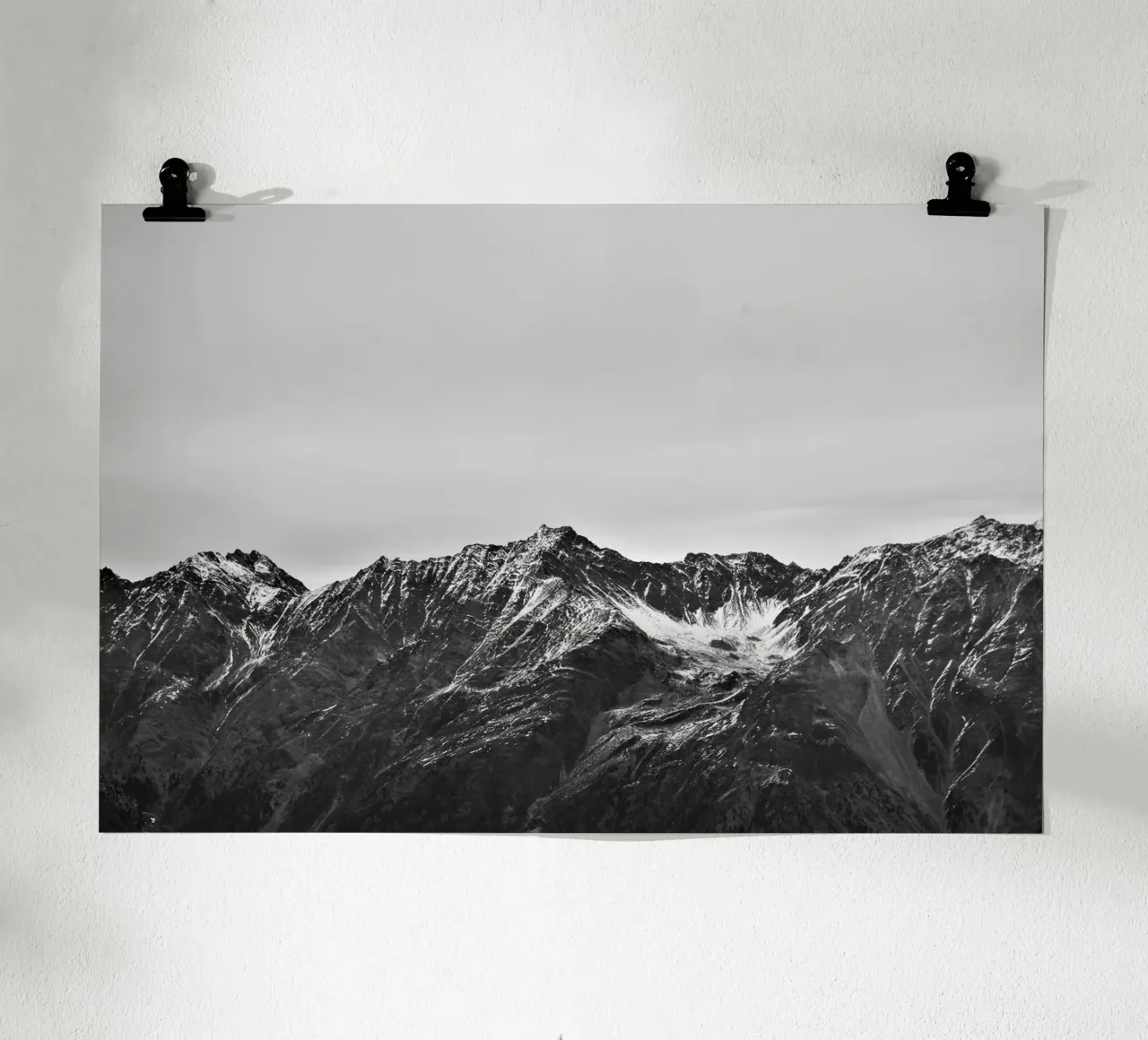 Monochrome Majesty Poster von zenitt