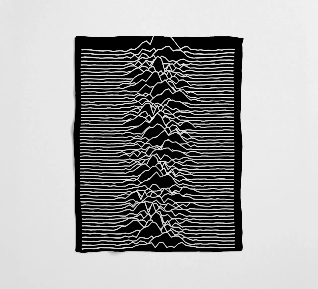 Montagnes de joie Art plaid polaire de music soul