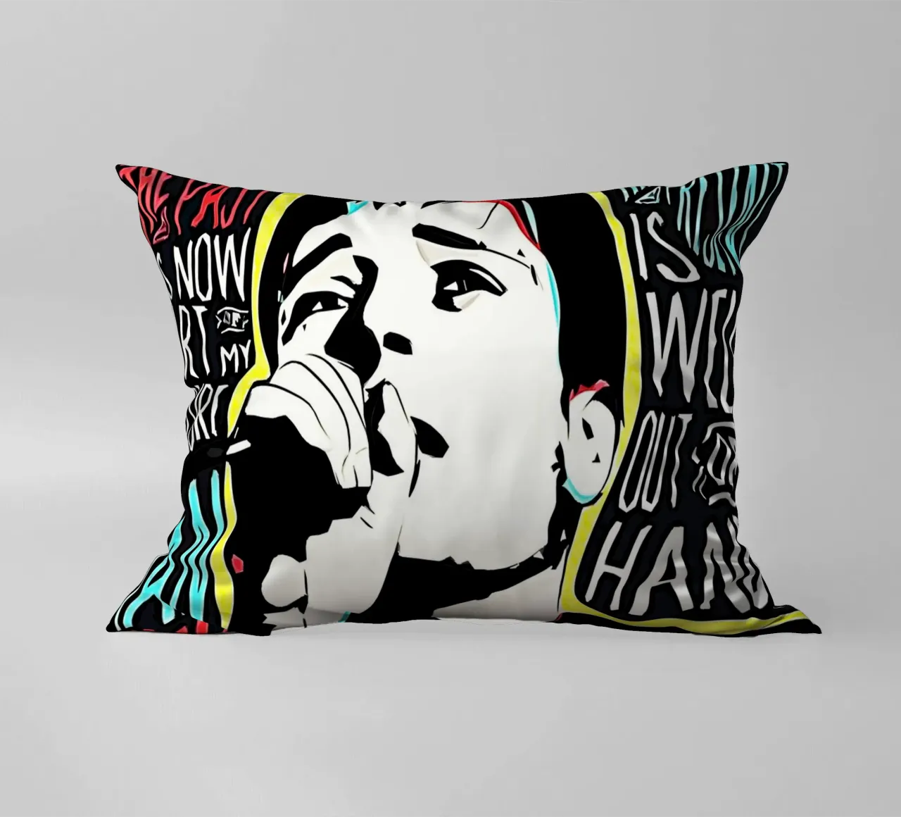 Ian Curtis Joy Division Arte cuscino da music soul