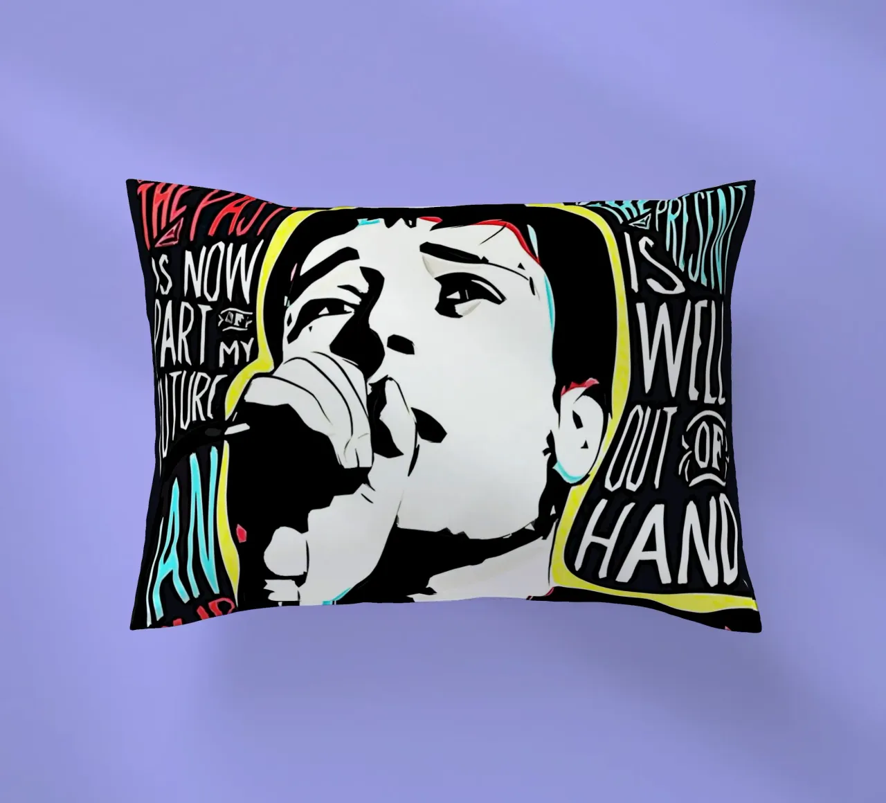 Ian Curtis Joy Division Arte cuscino da music soul