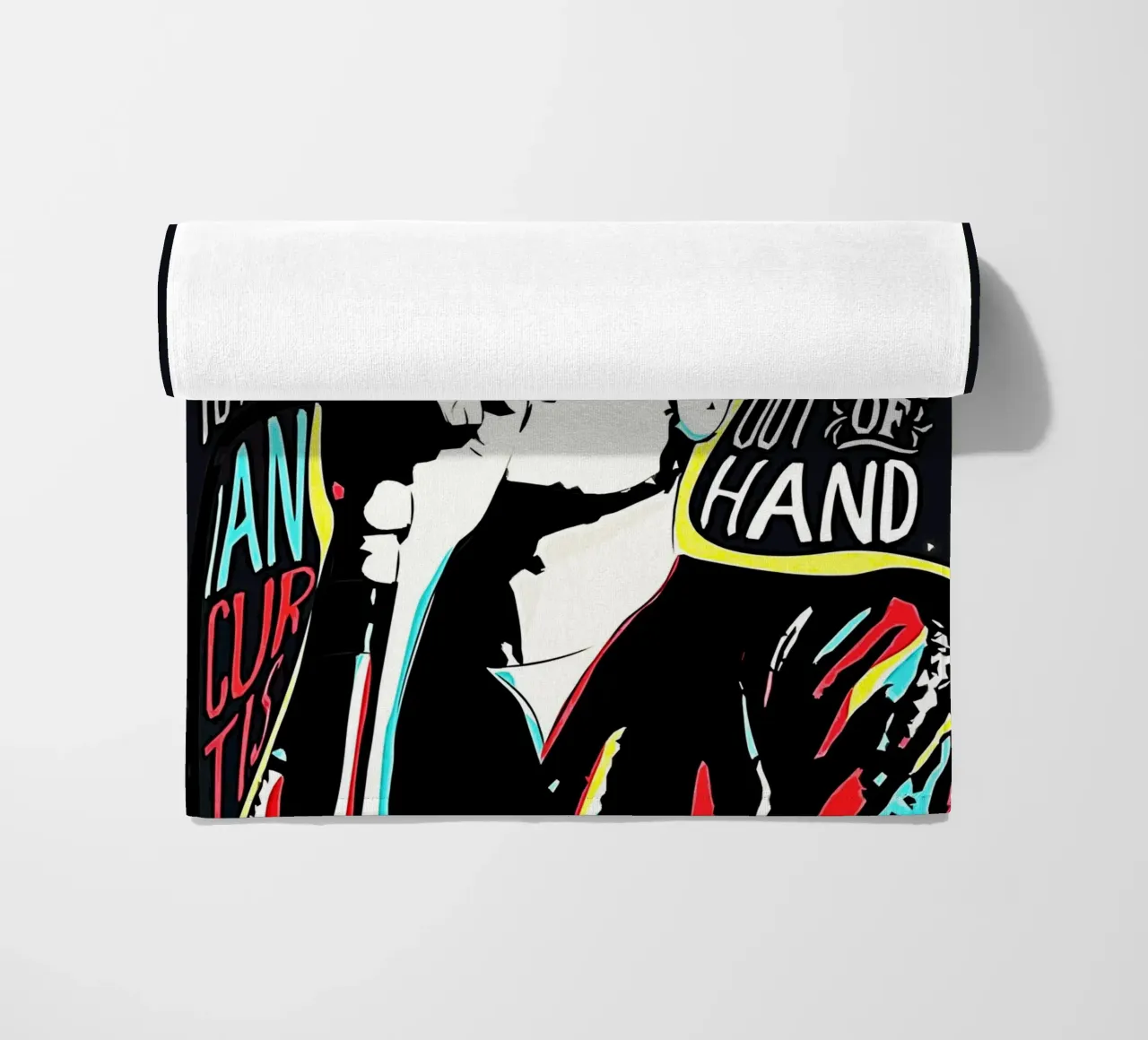 Ian Curtis Joy Division Arte telo mare da music soul