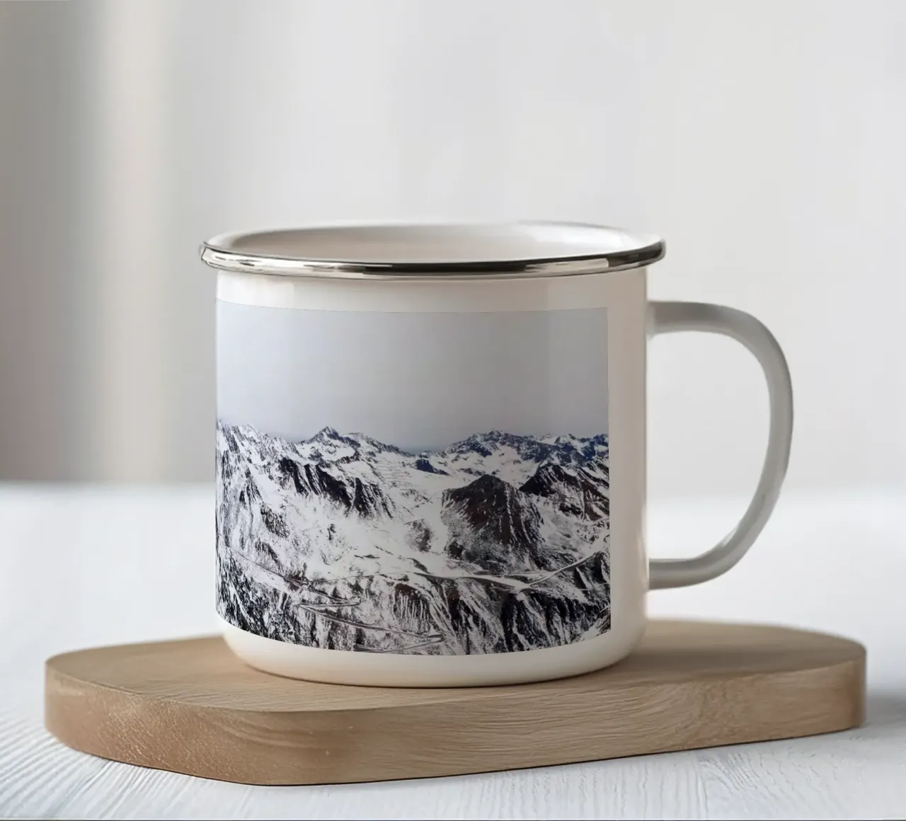 A Sea of Summits tazza in smalto da zenitt