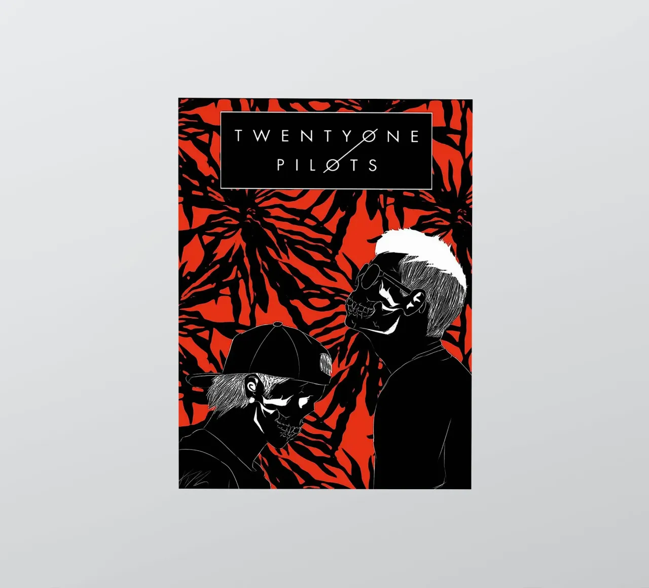 Le groupe Twenty One Pilots autocollant de vanhesling