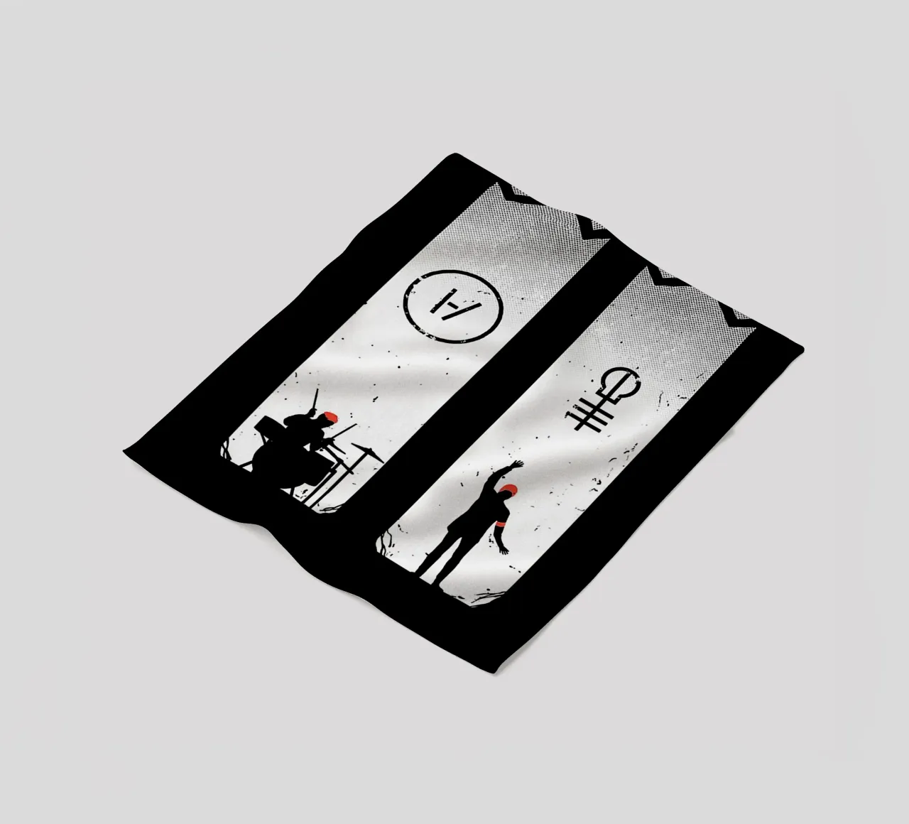 Le groupe Twenty One Pilots plaid polaire de vanhesling