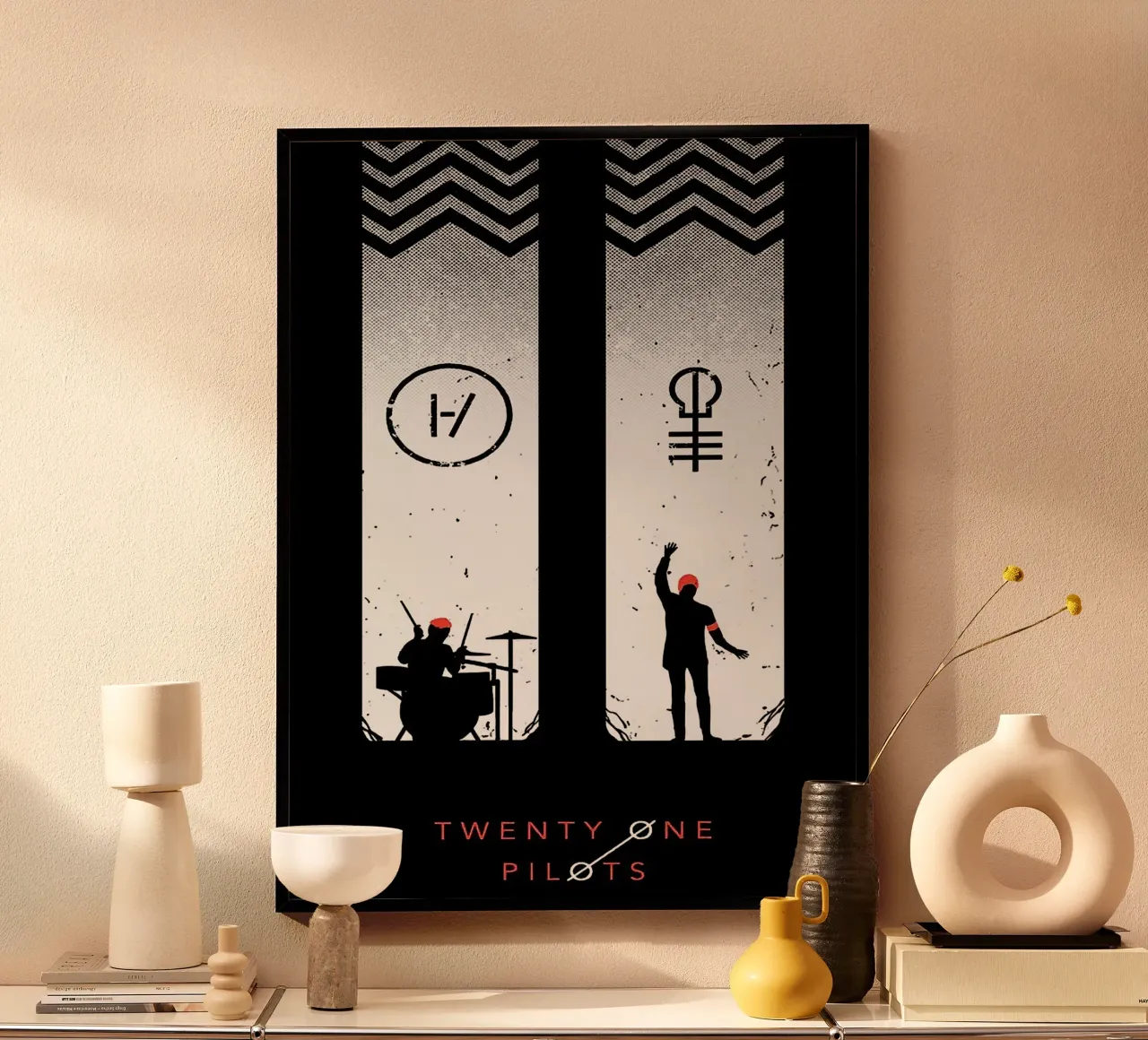 Le groupe Twenty One Pilots hahnemühle de vanhesling
