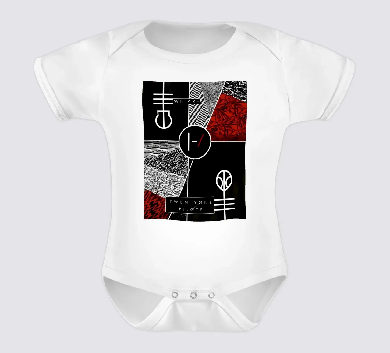 Le groupe Twenty One Pilots body bébé de vanhesling