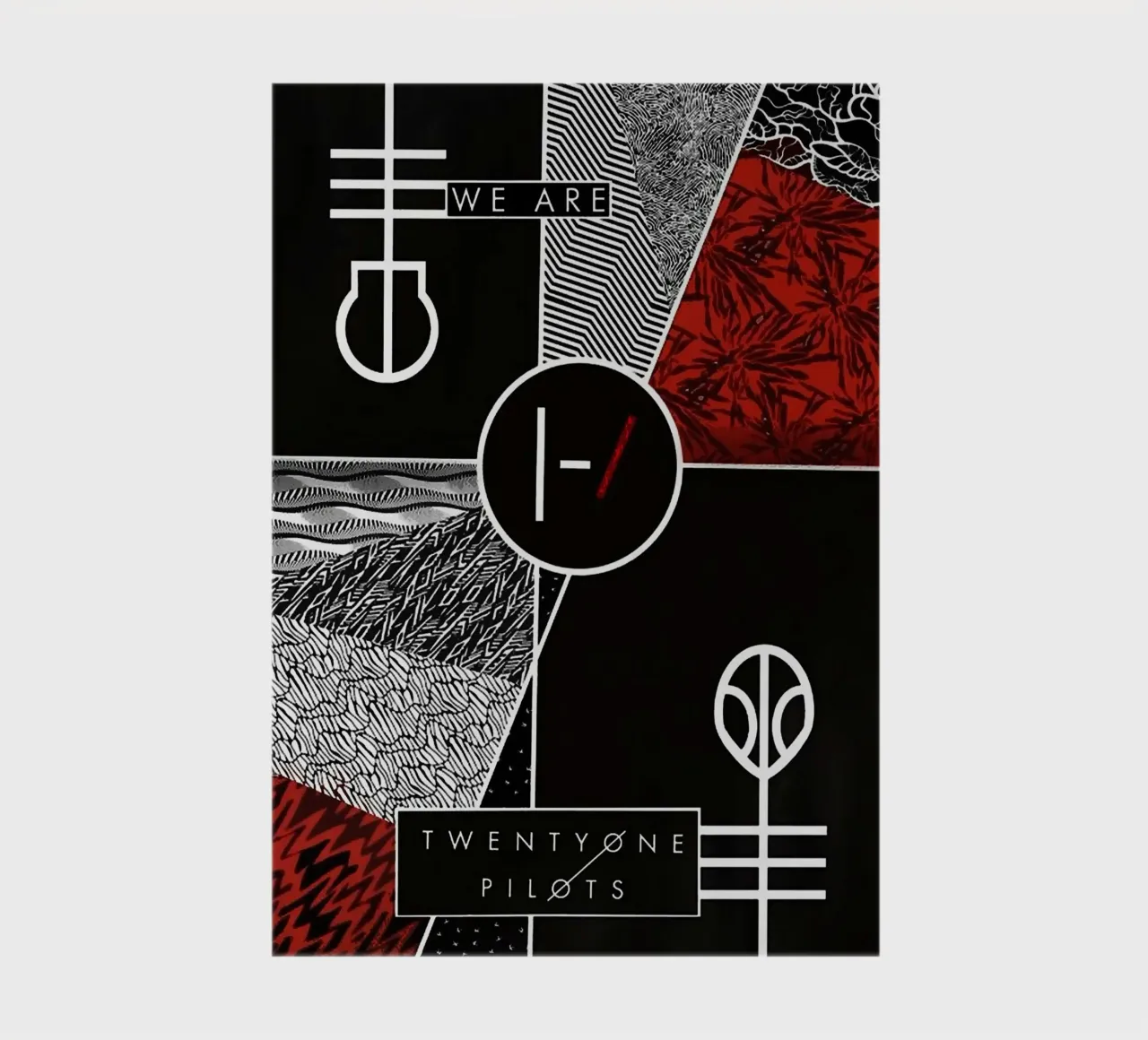 Le groupe Twenty One Pilots carnet de notes de vanhesling