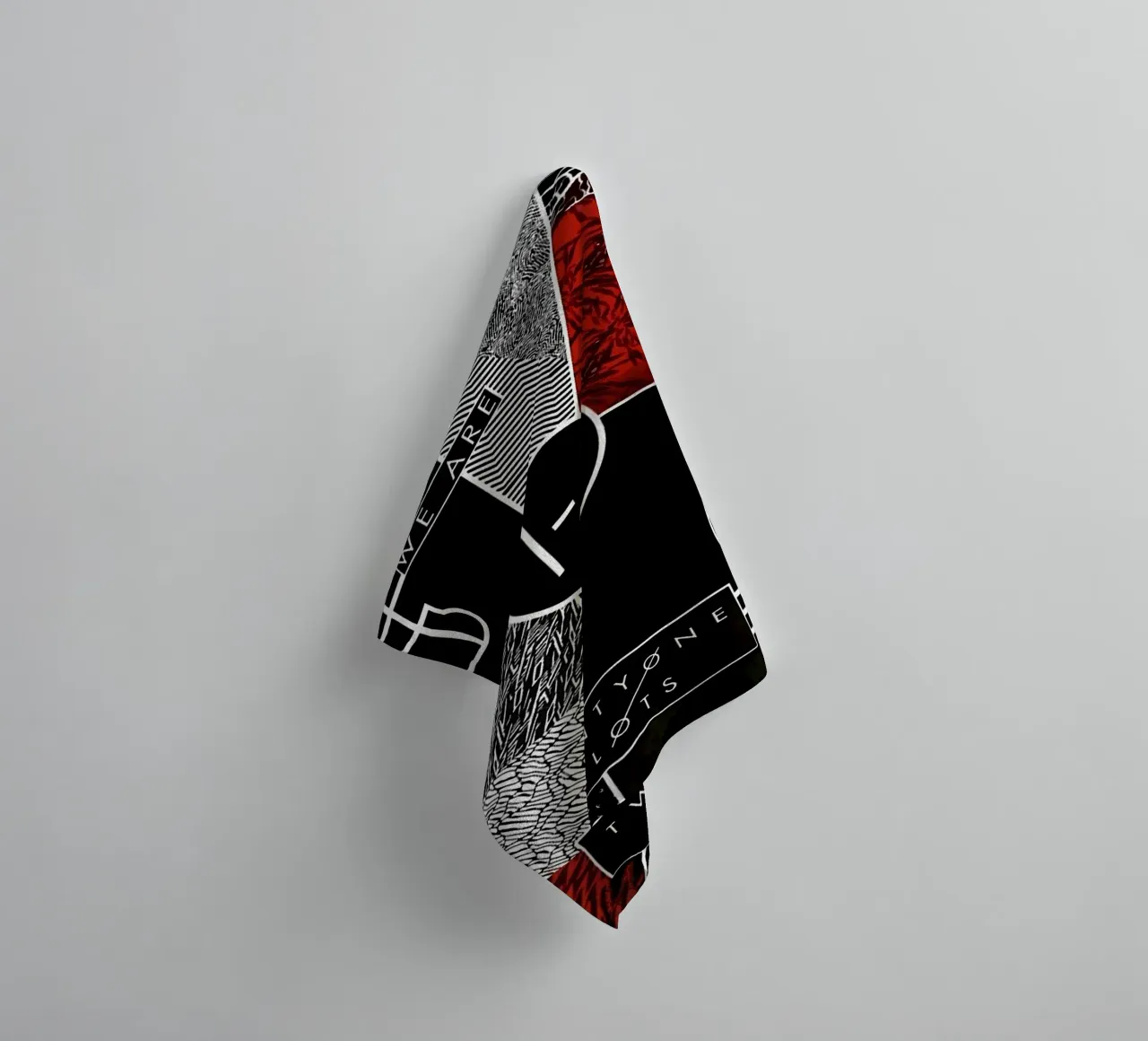 Le groupe Twenty One Pilots serviette de bain de vanhesling