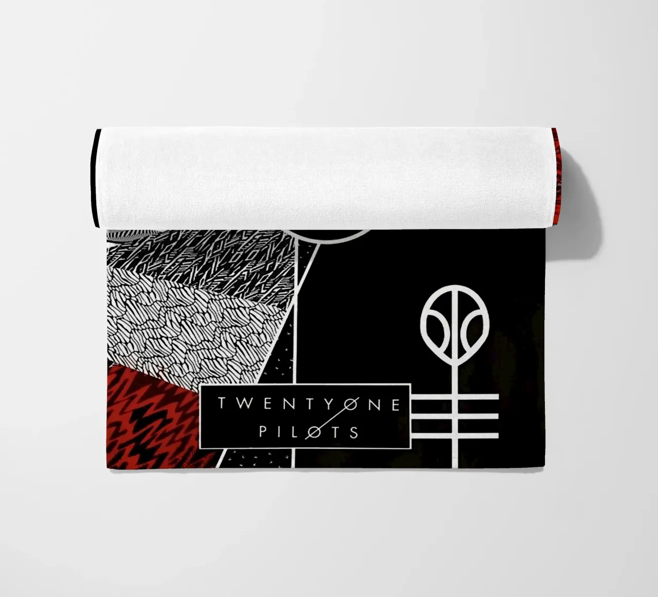 Le groupe Twenty One Pilots serviette de plage de vanhesling
