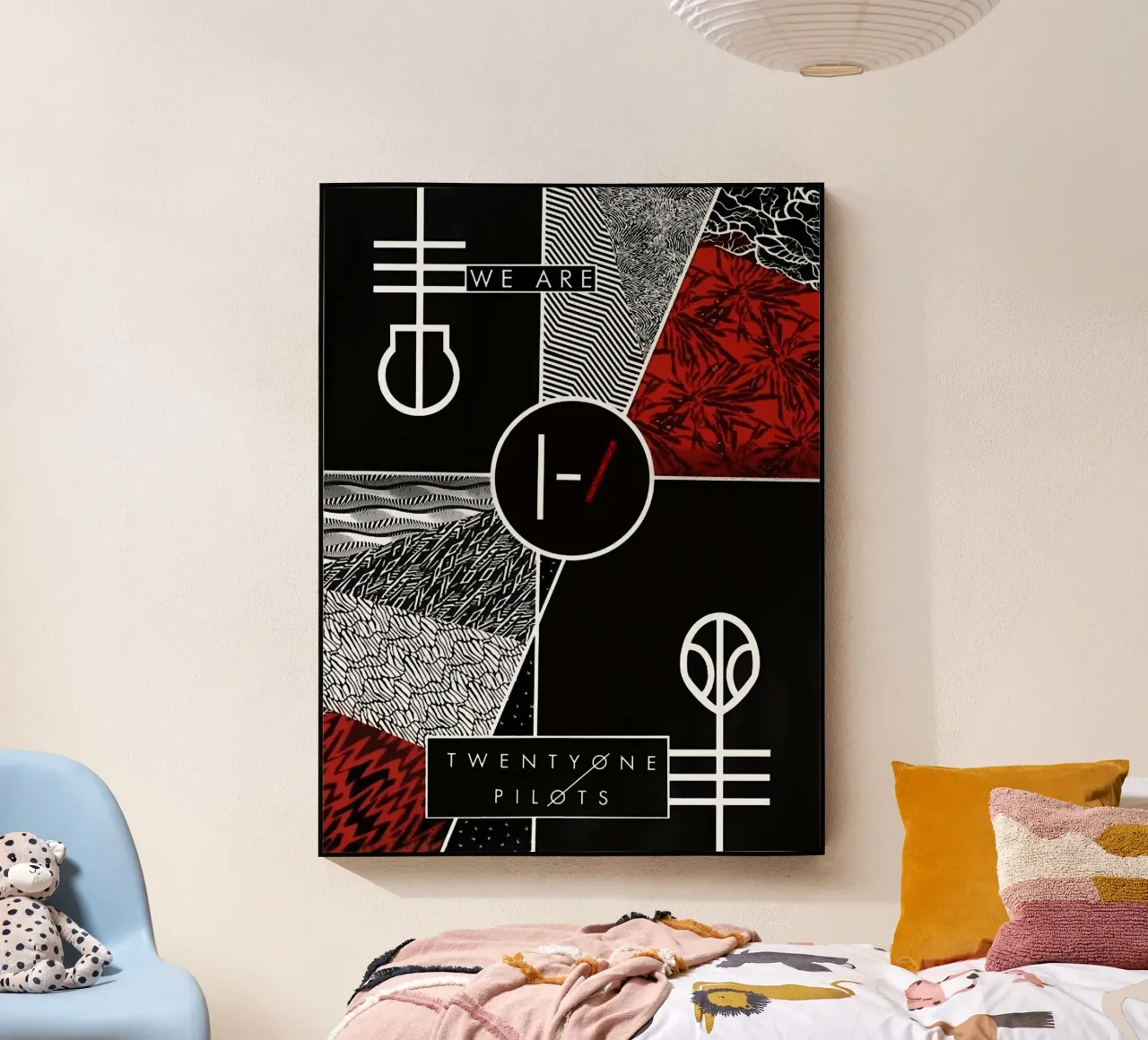Le groupe Twenty One Pilots plexiglas de vanhesling