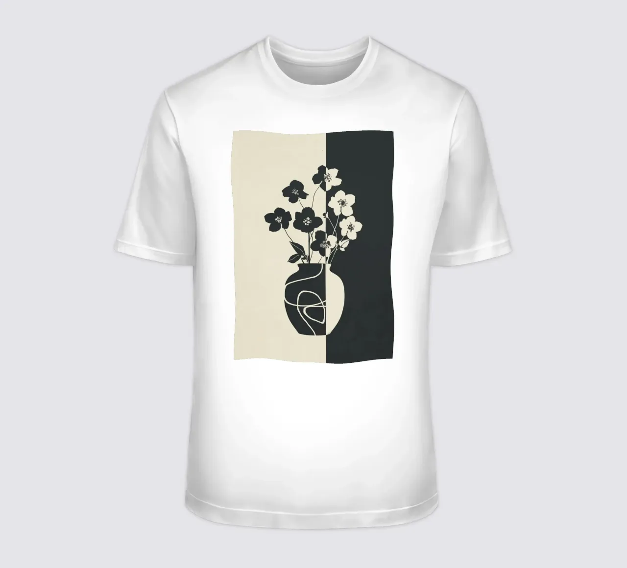 Botanical Contrast 1 t-shirt da cityart