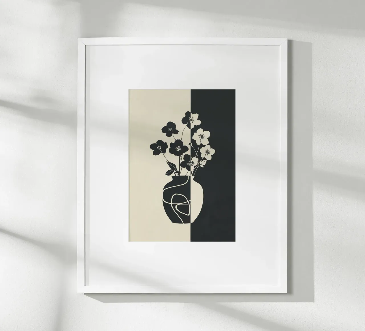 Botanical Contrast 1 carta hahnemühle da cityart