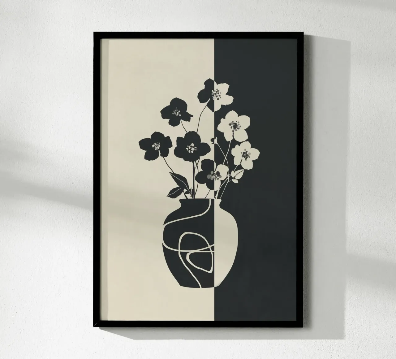 Botanical Contrast 1 carta hahnemühle da cityart