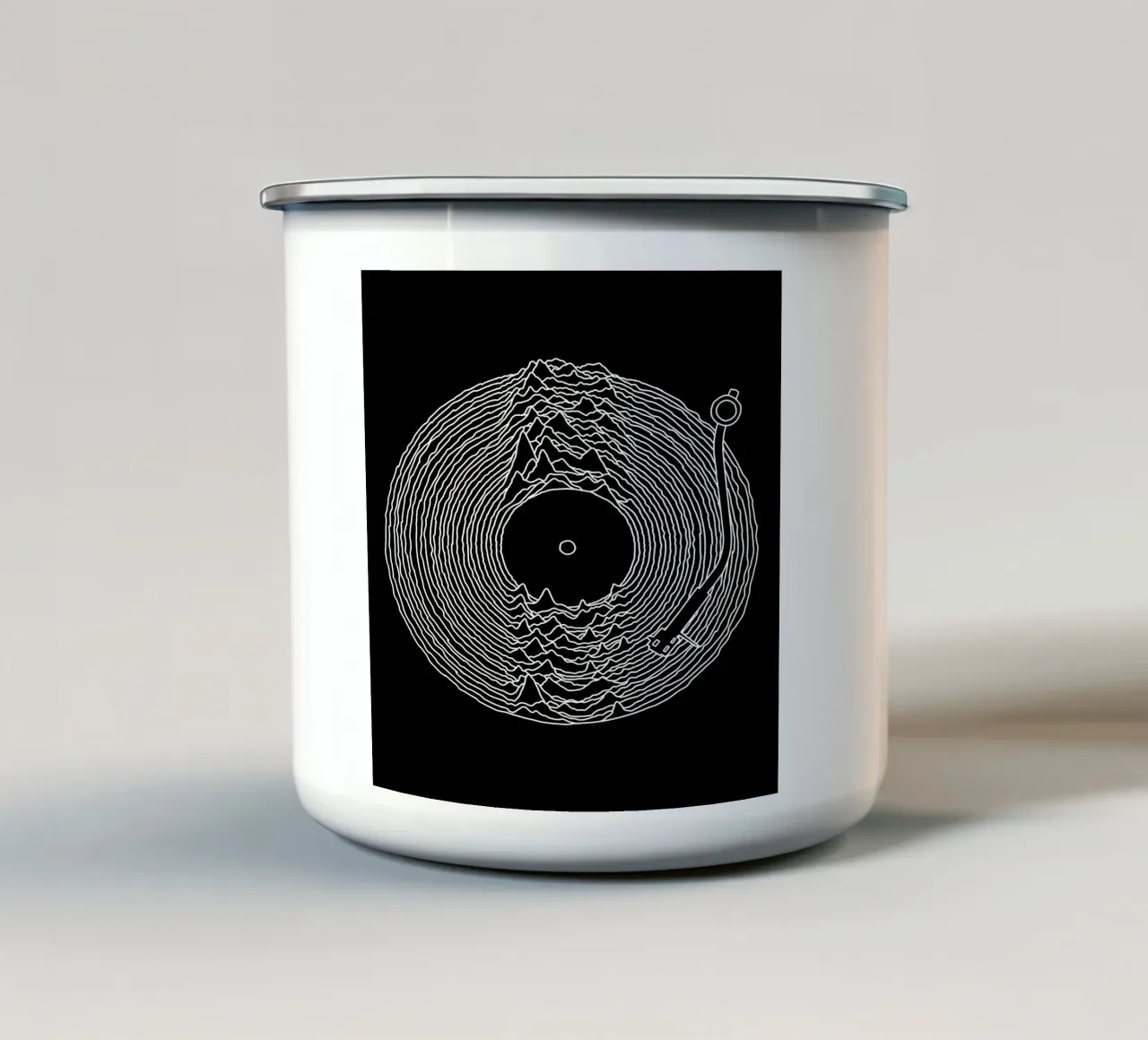 Disco in vinile Joy Division Arte tazza in smalto da music soul