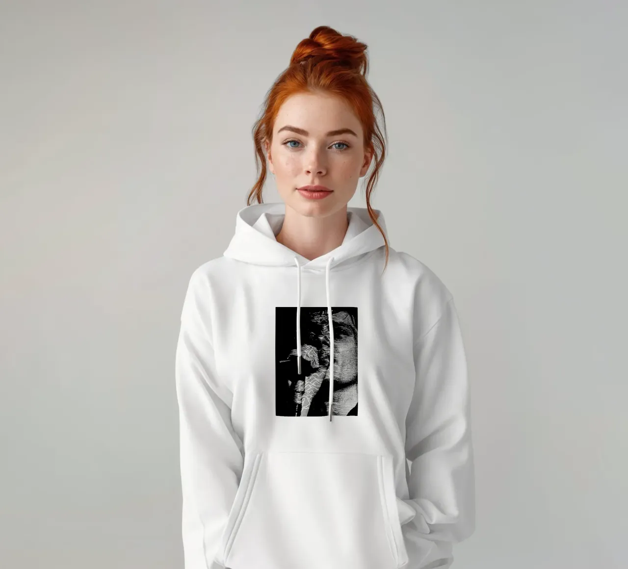 Ian Curtis Joy Division 7 Arte felpa con cappuccio da music soul
