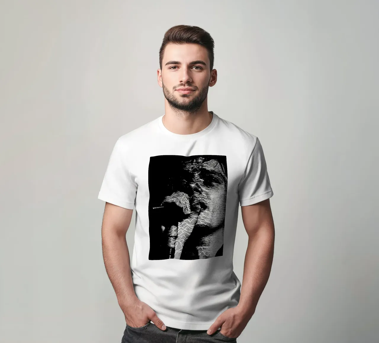 Ian Curtis Joy Division 7 Art t-shirt by music soul