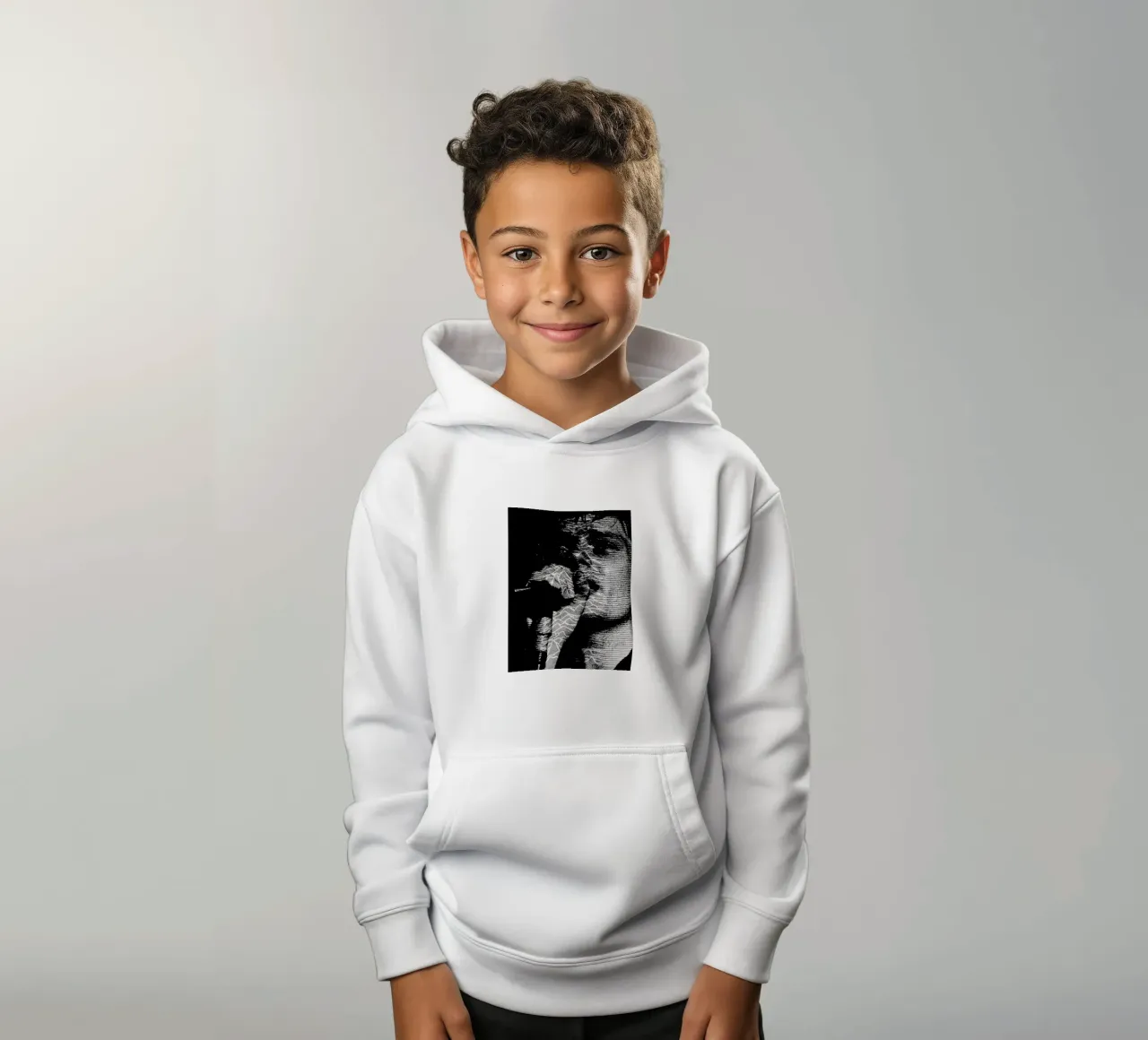 Ian Curtis Joy Division 7 Kunst Kinder Hoodie von music soul