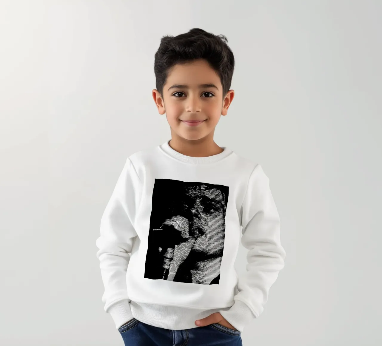 Ian Curtis Joy Division 7 Art kids sweatshirt by music soul