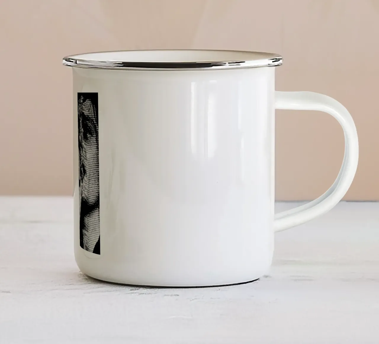 Ian Curtis Joy Division 7 Arte tazza in smalto da music soul