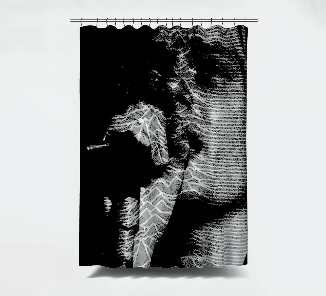 Ian Curtis Joy Division 7 Art rideau de douche de music soul