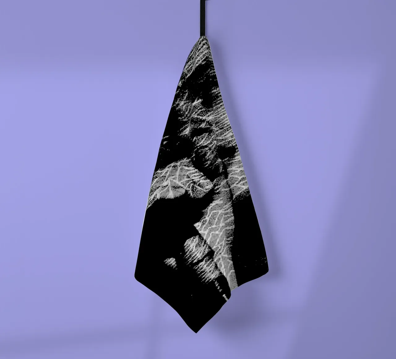 Ian Curtis Joy Division 7 Art torchon de music soul