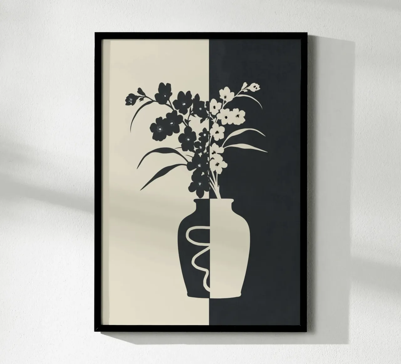 Botanical Contrast 2 poster da cityart