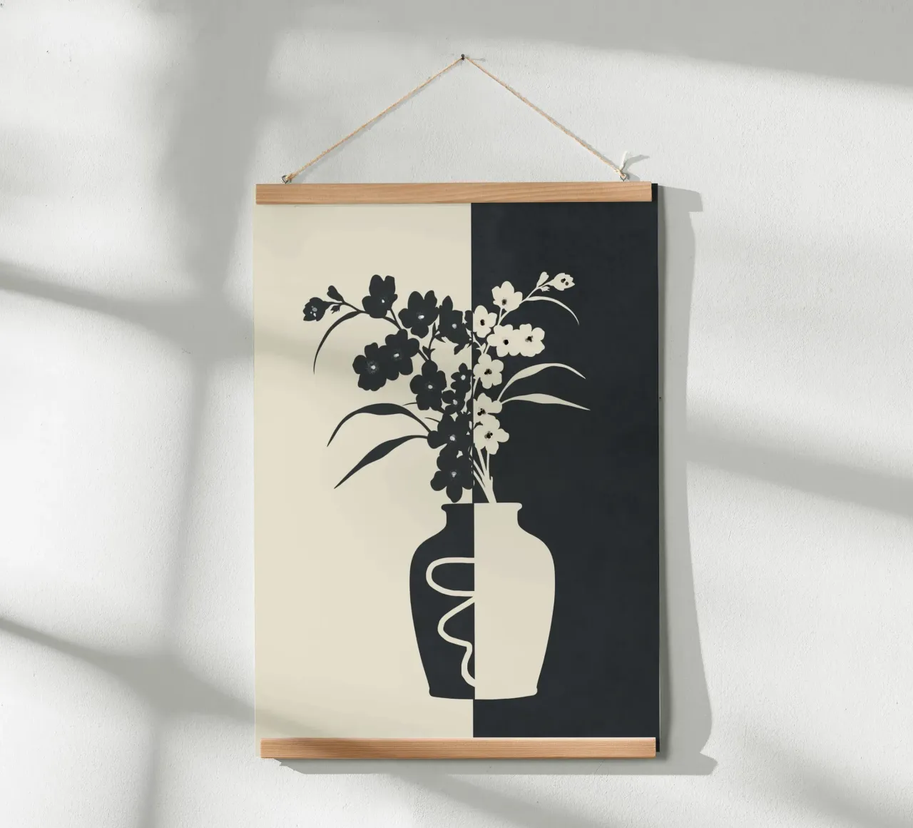 Botanical Contrast 2 poster da cityart