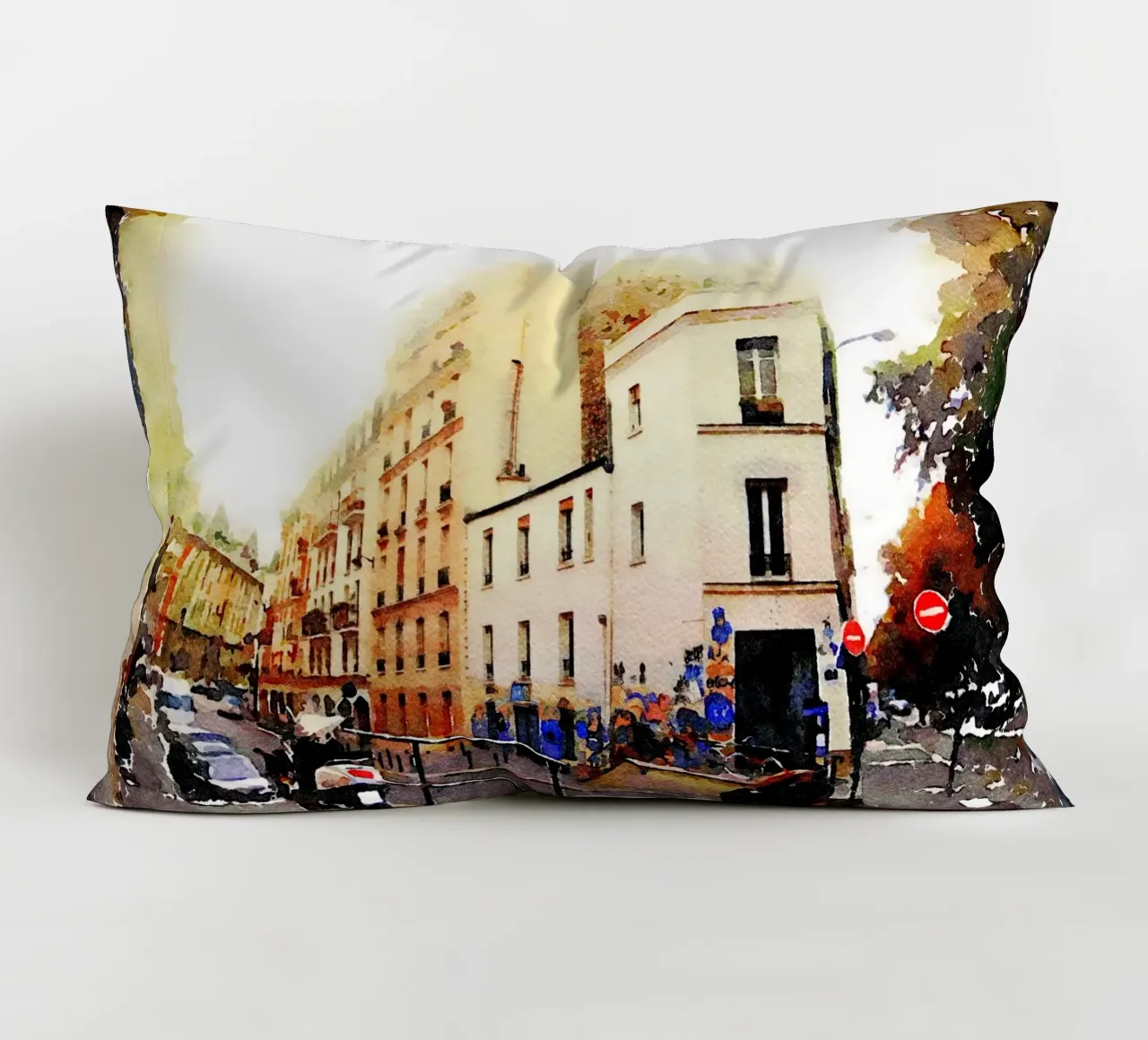 A Parigi cuscino da Massimo Frascogna