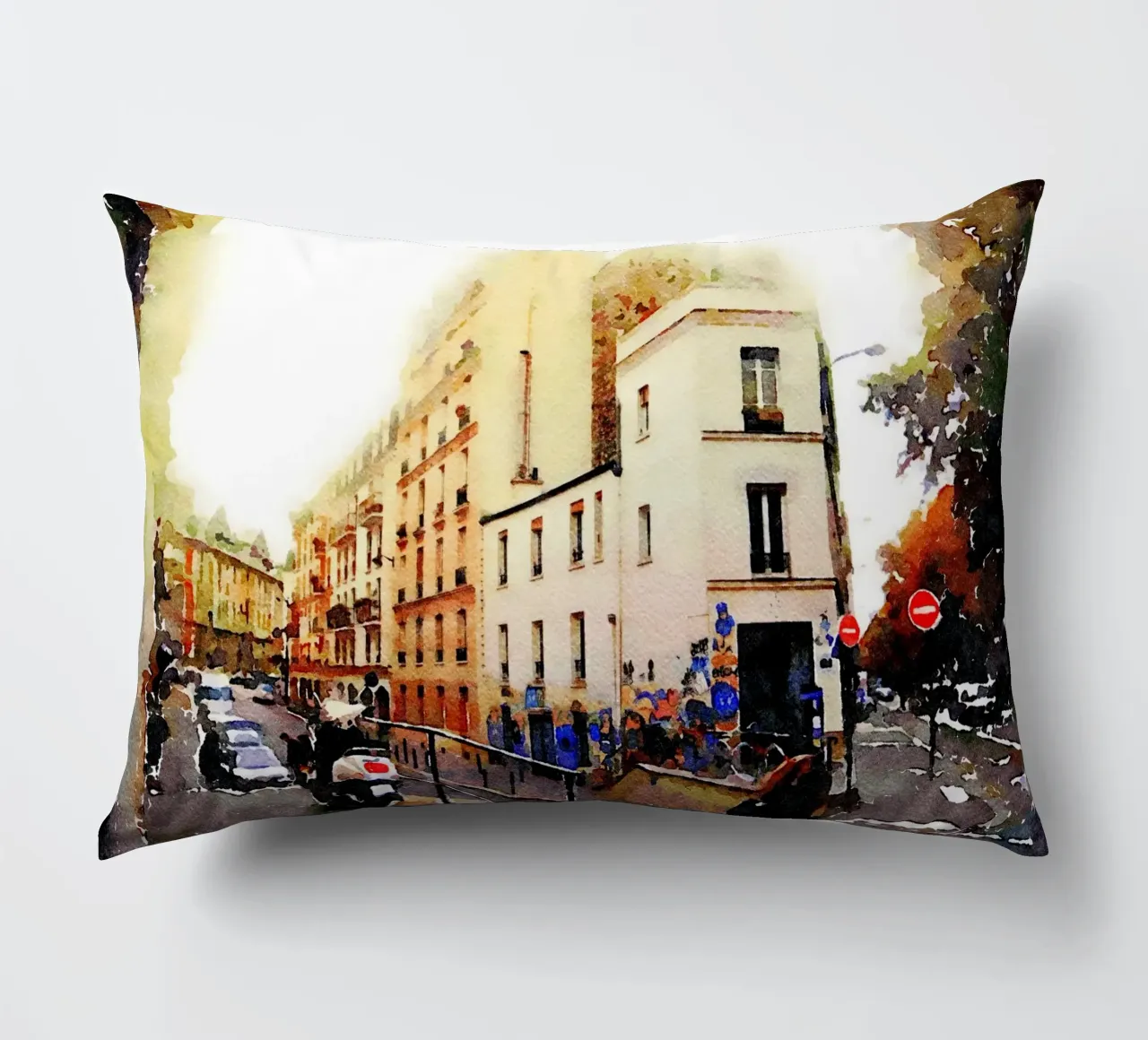 A Parigi cuscino da Massimo Frascogna