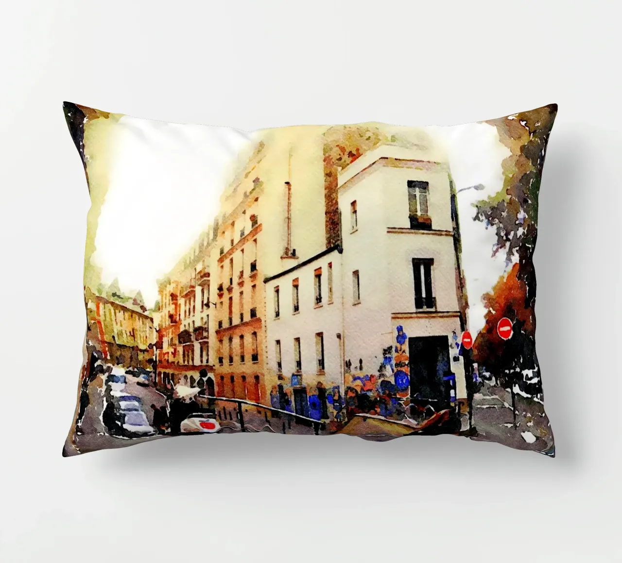 A Parigi cuscino da Massimo Frascogna