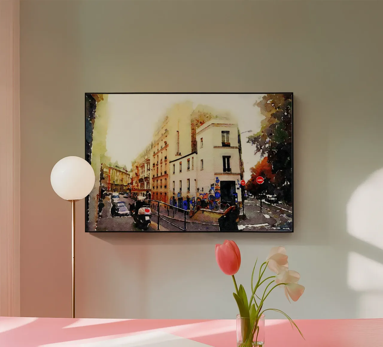 A Parigi plexiglass da Massimo Frascogna