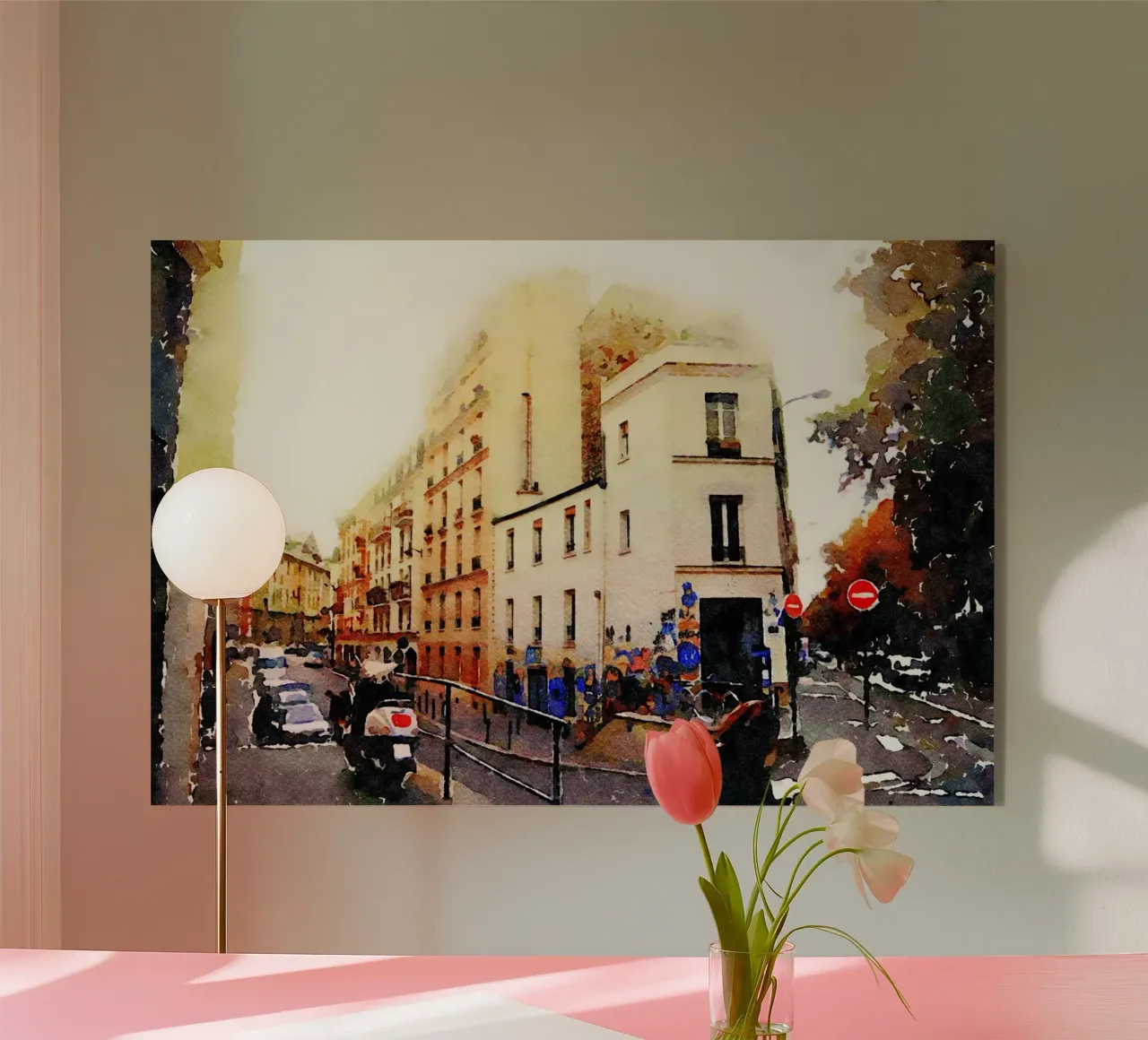 A Parigi plexiglass da Massimo Frascogna