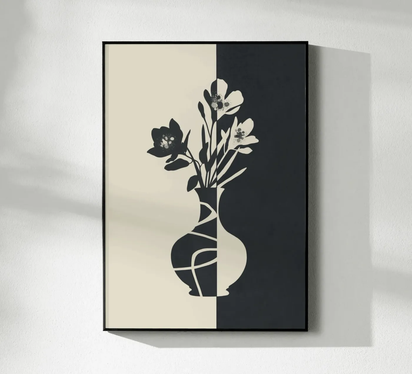 Botanical Contrast 3 plexiglass da cityart