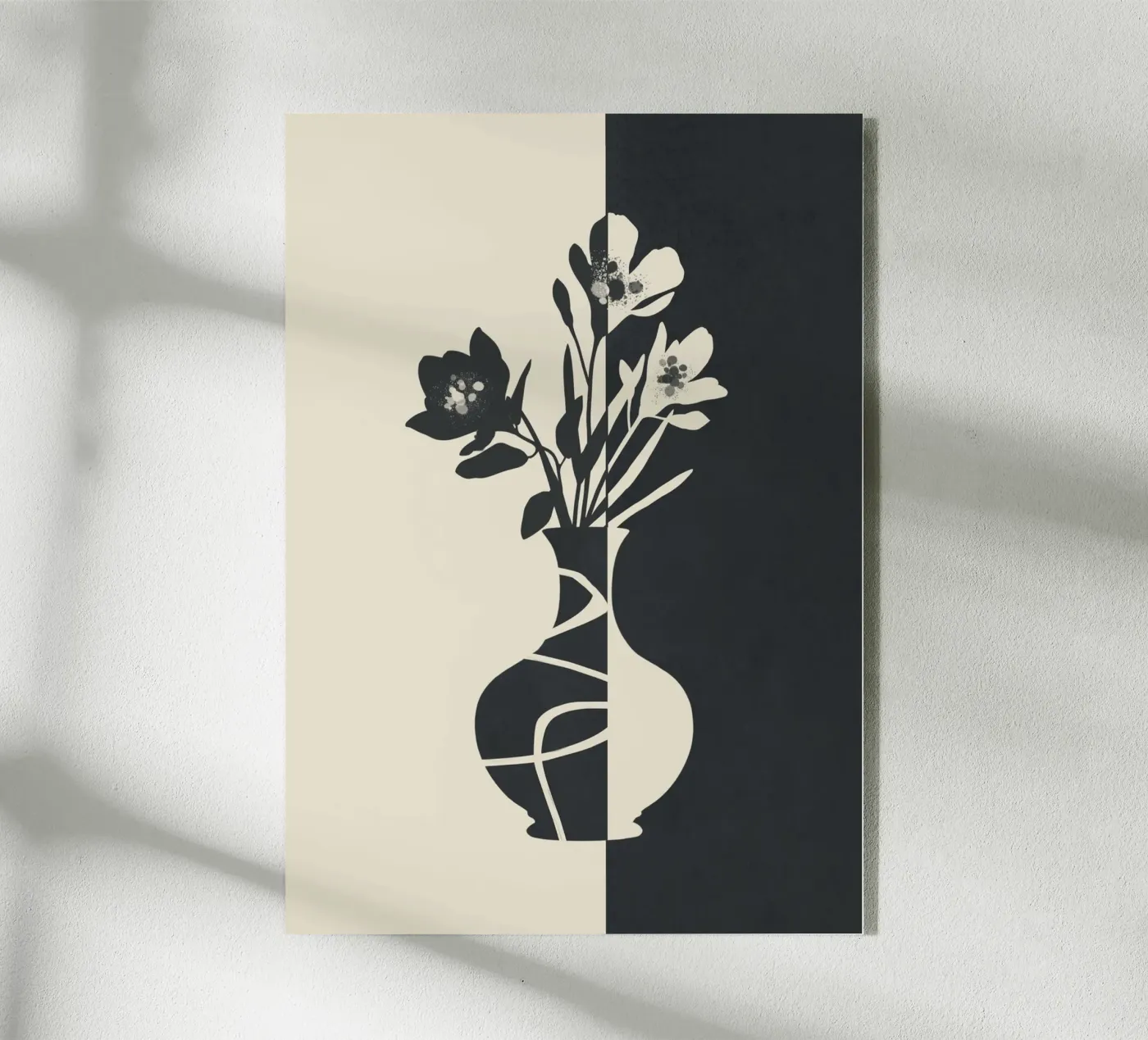 Botanical Contrast 3 plexiglass da cityart