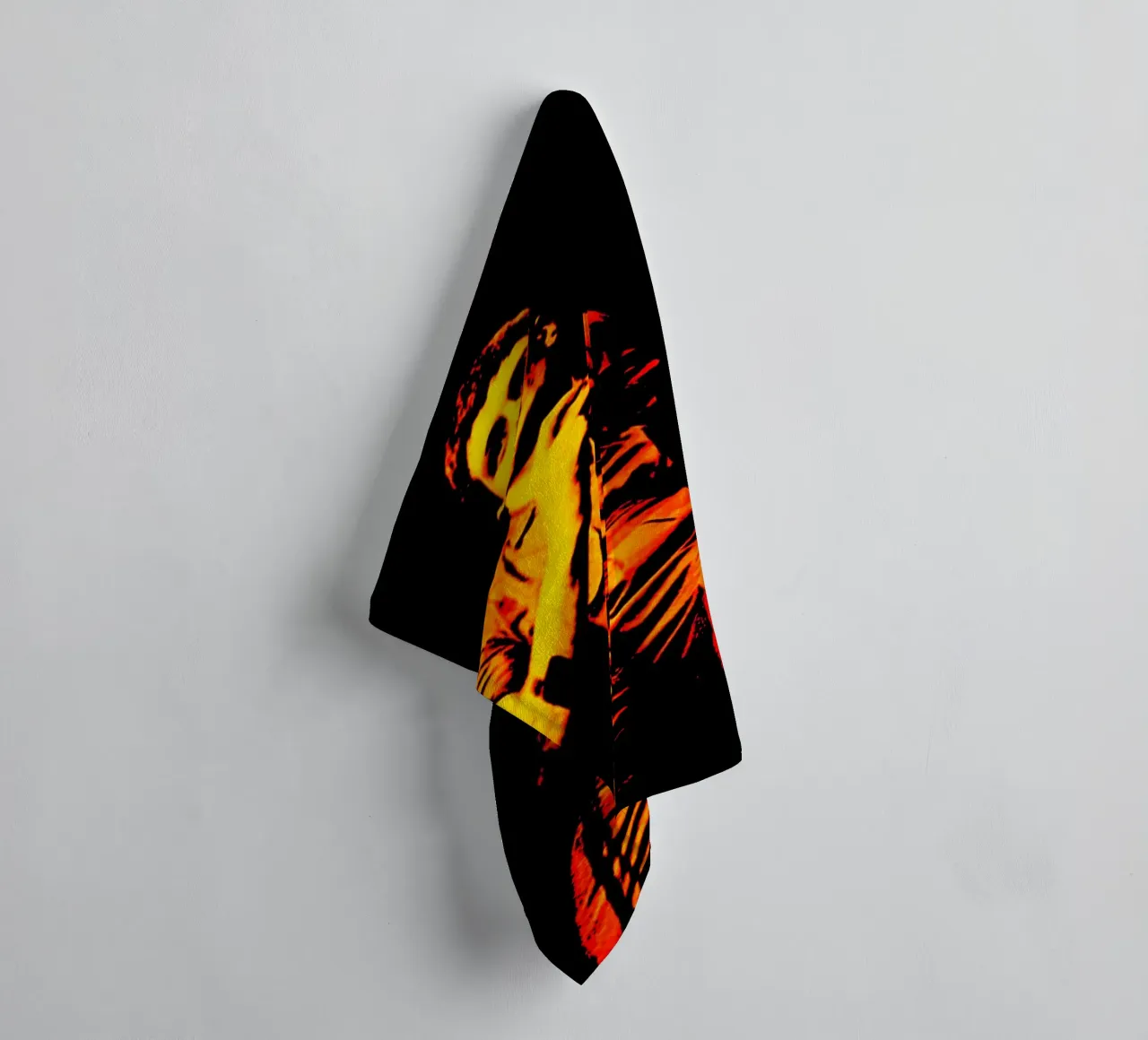 Ian Curtis Joy Division 3 Art towel by music soul