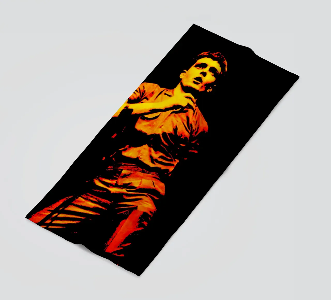 Ian Curtis Joy Division 3 Arte telo mare da music soul