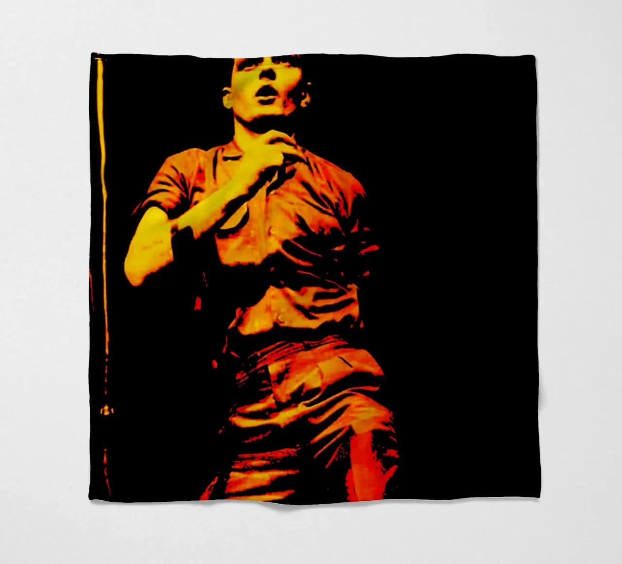 Ian Curtis Joy Division 3 Arte coperta in pile da music soul