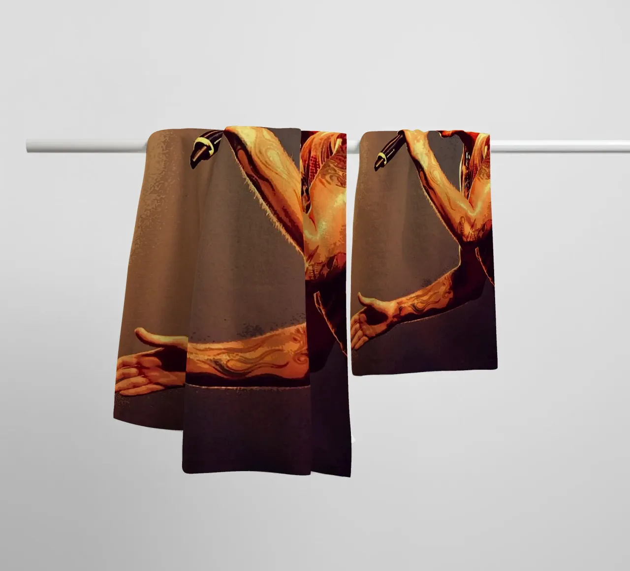 Le groupe Twenty One Pilots serviette de bain de vanhesling