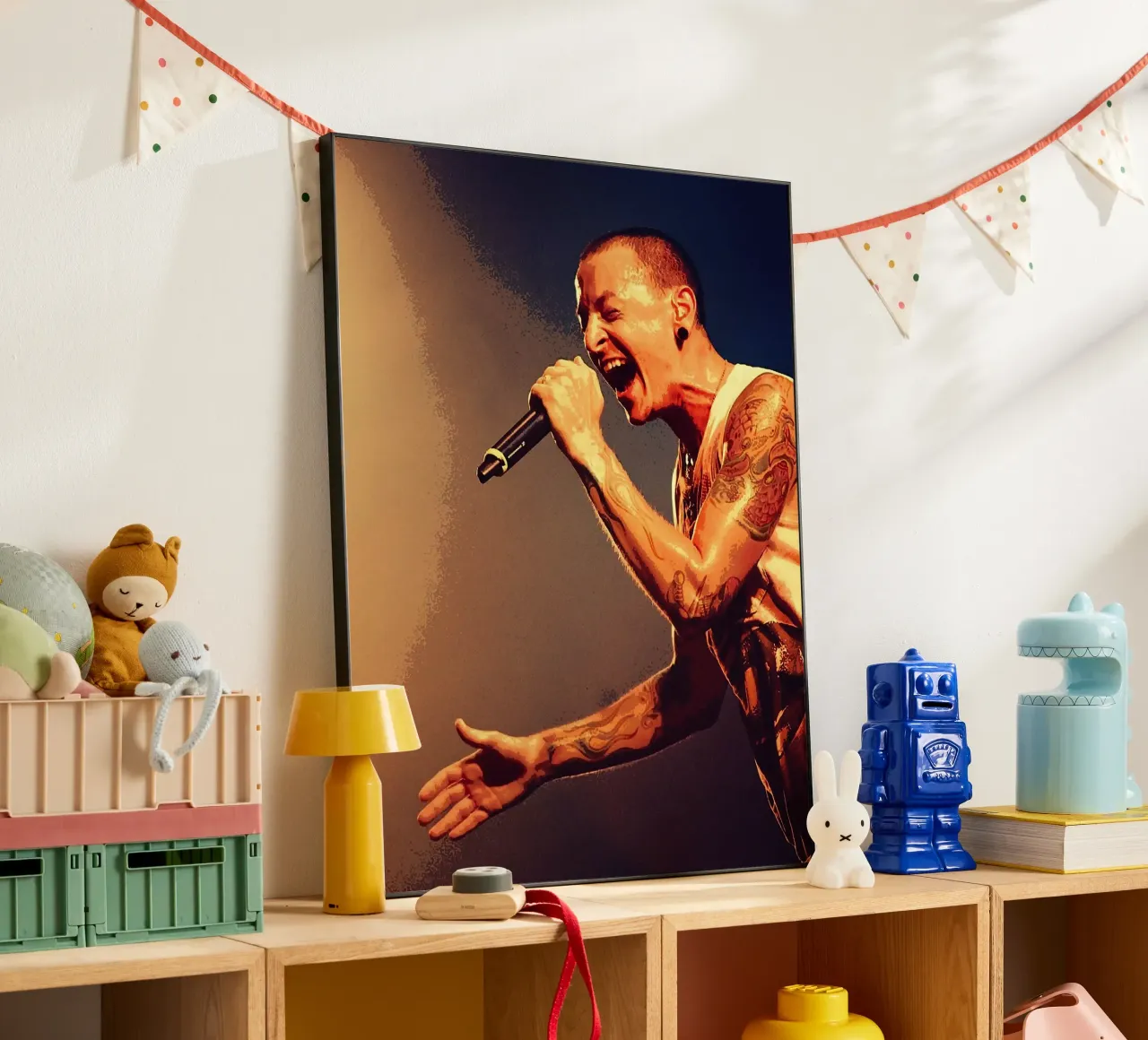 Le groupe Twenty One Pilots alu dibond de vanhesling