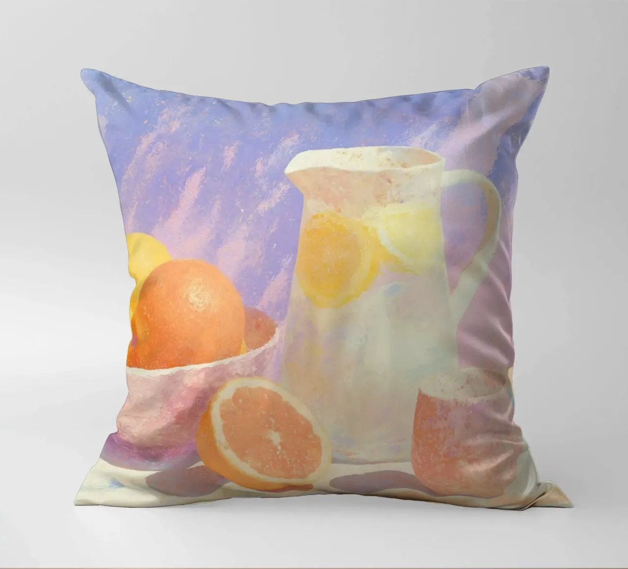 Limonata solare cuscino da Carinaprint