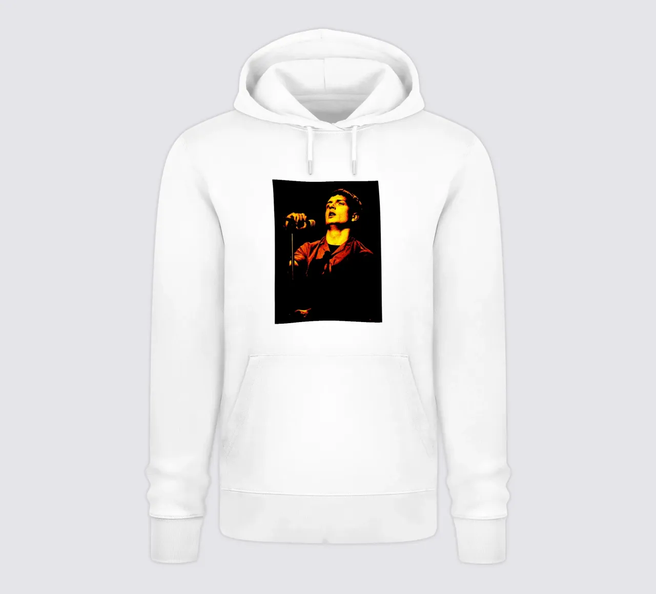 Ian Curtis Joy Division 4 Arte felpa con cappuccio da music soul
